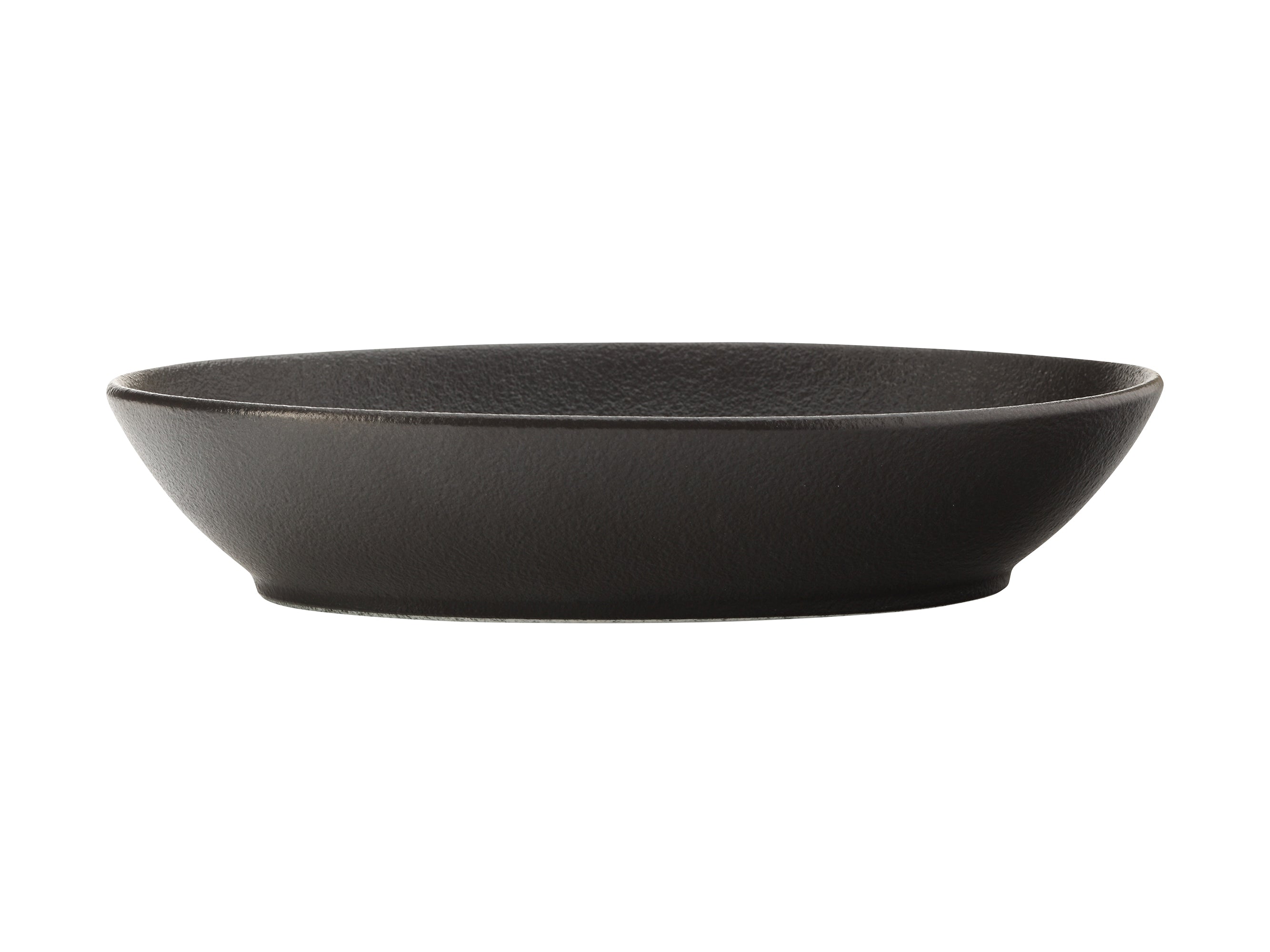 Caviar Oval Bowl 25cm