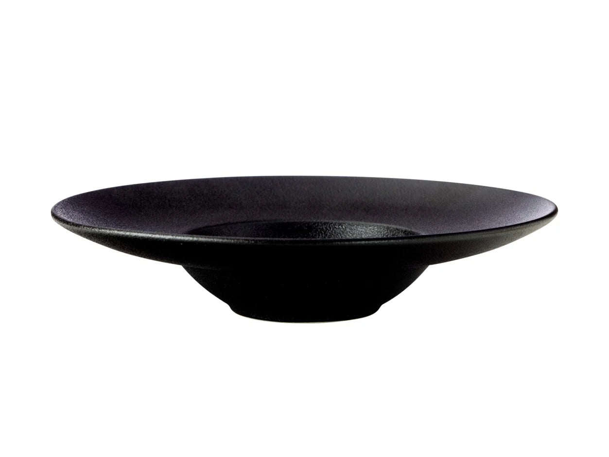 CAVIAR BLACK SHOW PLATE 28CM