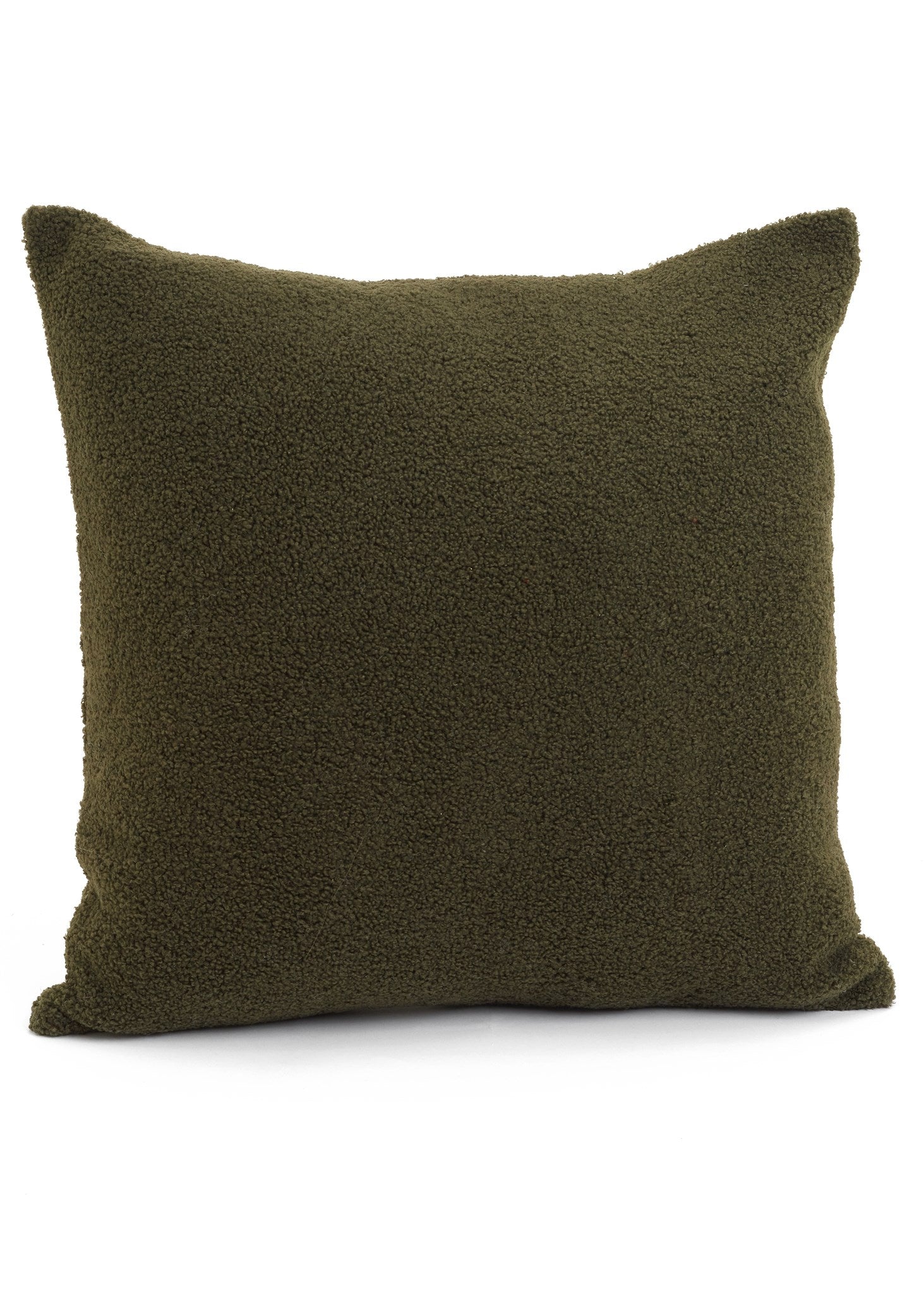 Olive Teddy Pillow 20x20