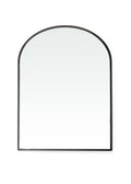 Heidi Large Arch Mirror  Black