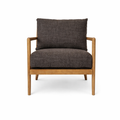 Brit Accent Chair - Velvet Coffee