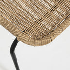 Calabria Stackable Dining Chair - Natural