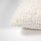 Crush Cushion - Rectangular - Cream