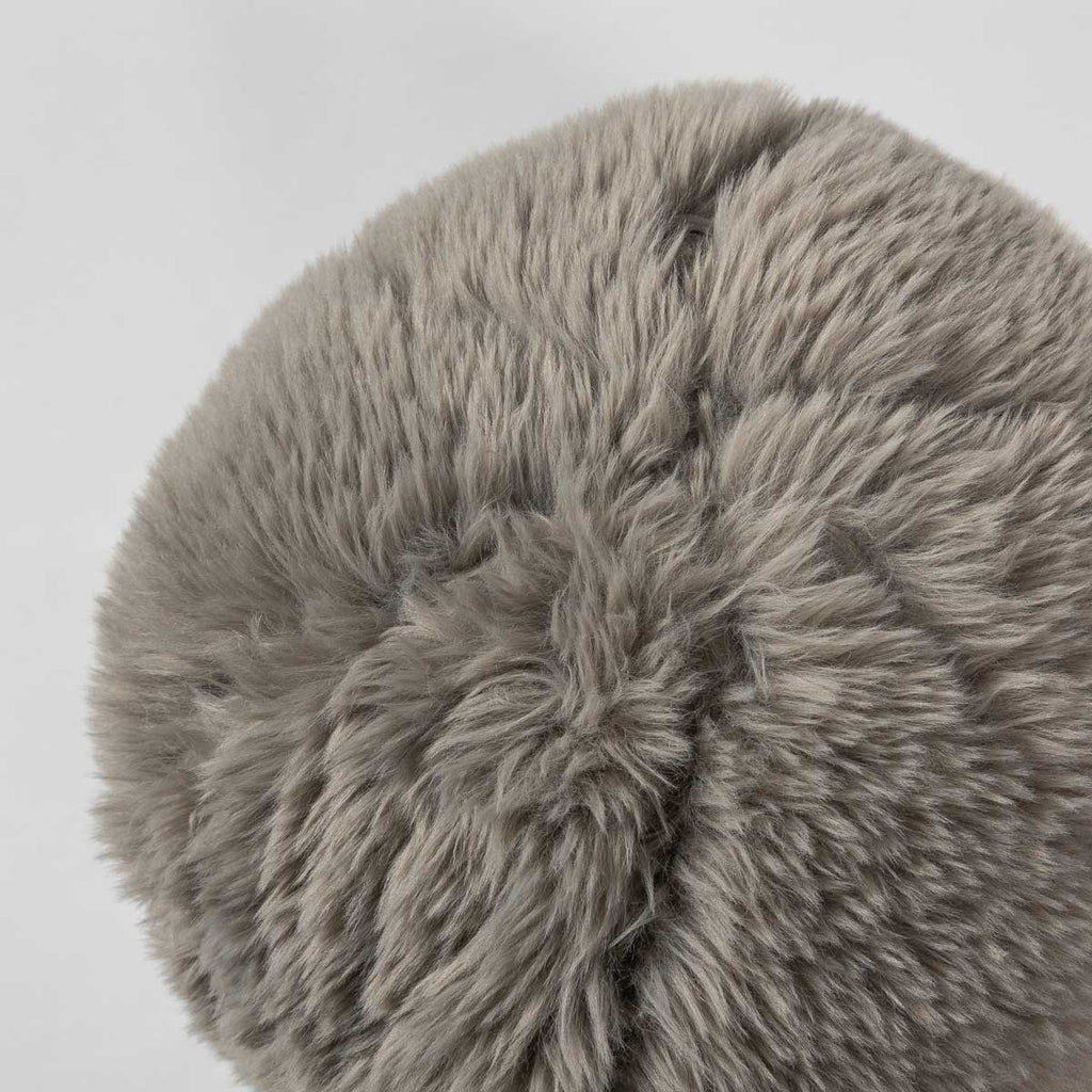 Crush Cushion - Ball - Shaggy Granite