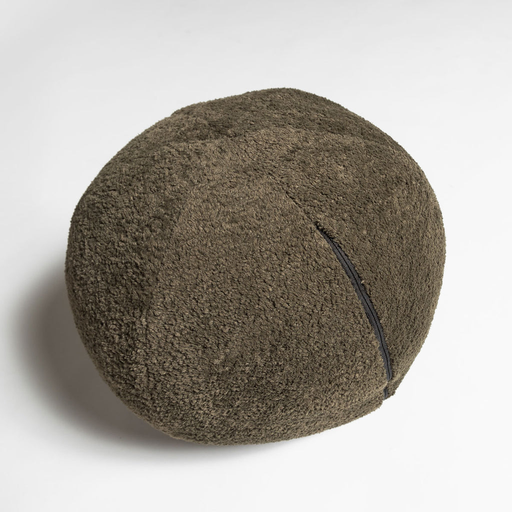 Crush Round Toss Cushion Green