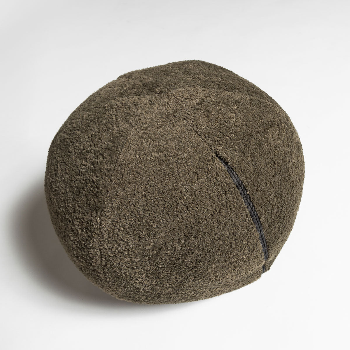 Crush Round Toss Cushion Green