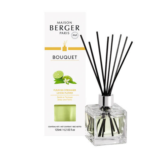 Cube Reed Diffuser Lemon Flower