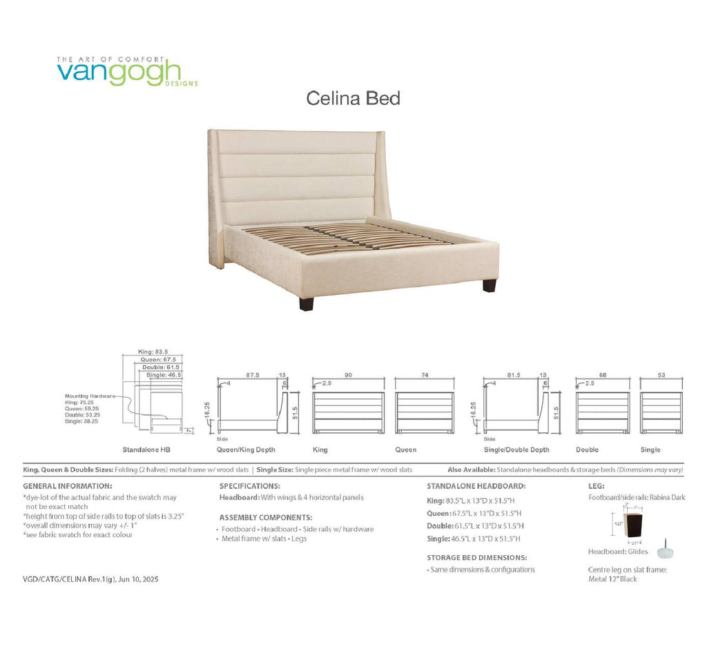Celina Bed
