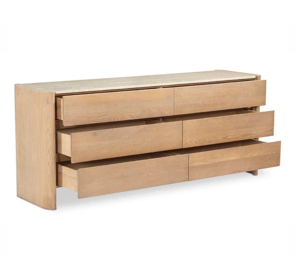 Lane 6 Drawer Dresser