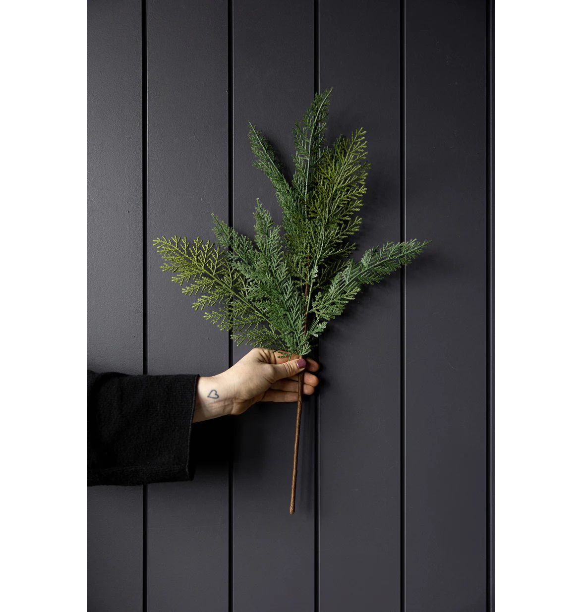 Cypress Leaf Stem Small 22"