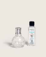 Disco Clear Fragrance Lamp Gift Set with 250ml Festive Fir