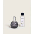 Disco Fragrance Lamp Gift Set Grey + 250ml Pure White Tea