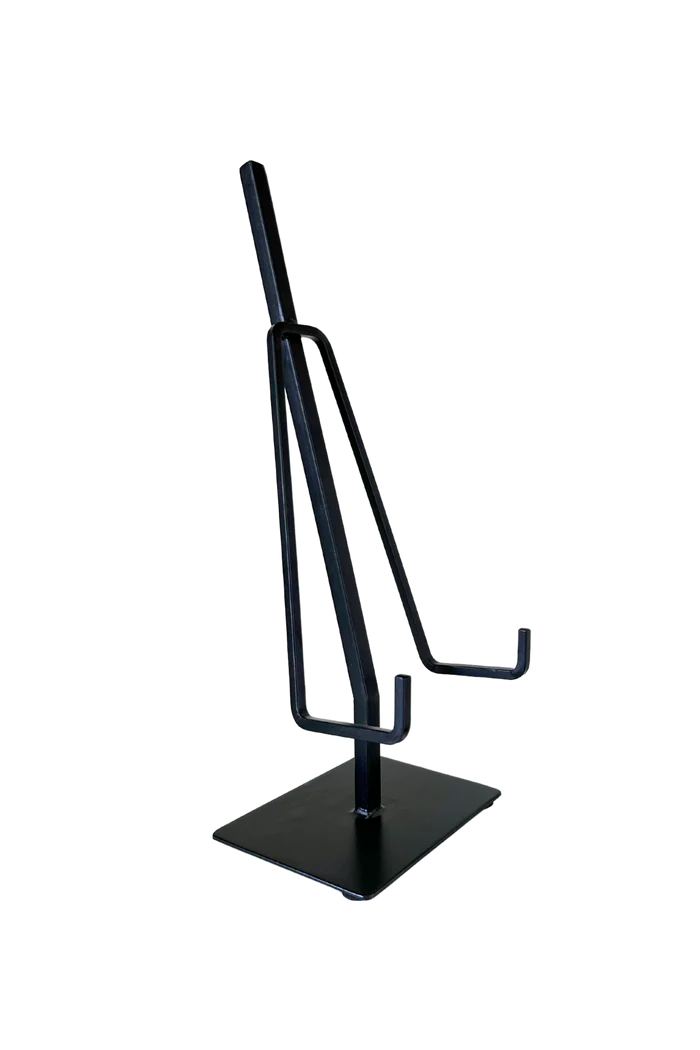Dual Arm Black Iron Easel Medium