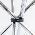 Edie Dining Table - Chrome