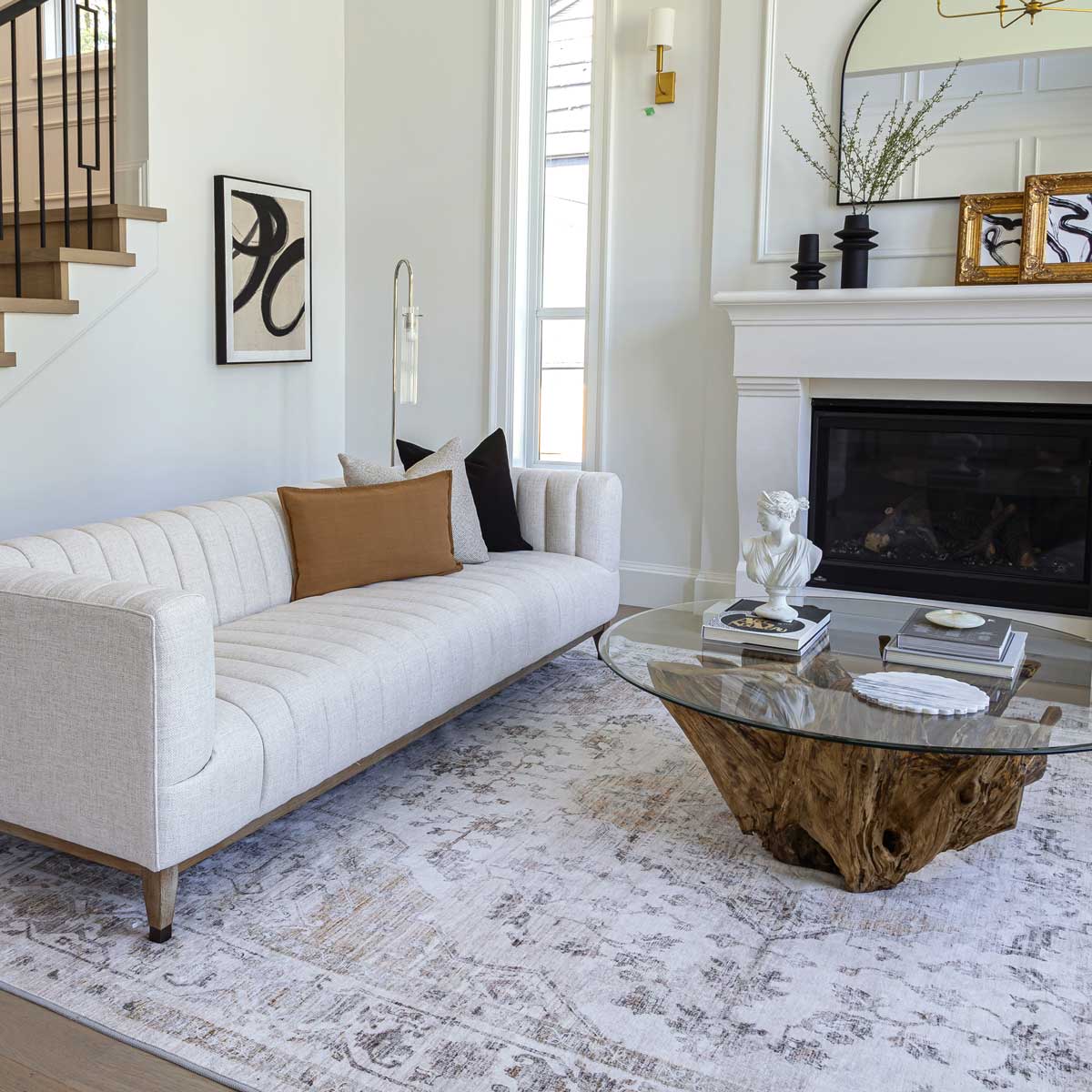 Natura Round Root Coffee Table - S