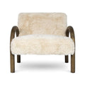 Eros Chair - Shaggy Sand