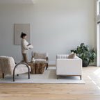 Eros Chair - Shaggy Sand