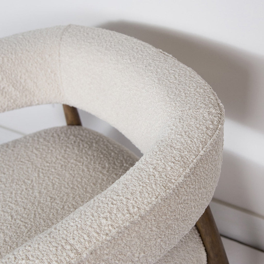Everest Chair - Cream Boucle