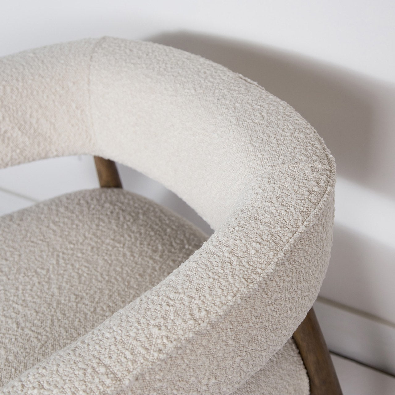 Everest Chair - Cream Boucle