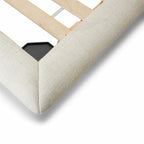 Fable Queen Bed - Ecru