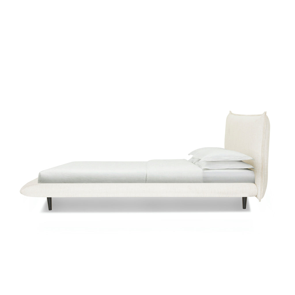 Fable Queen Bed - Ecru