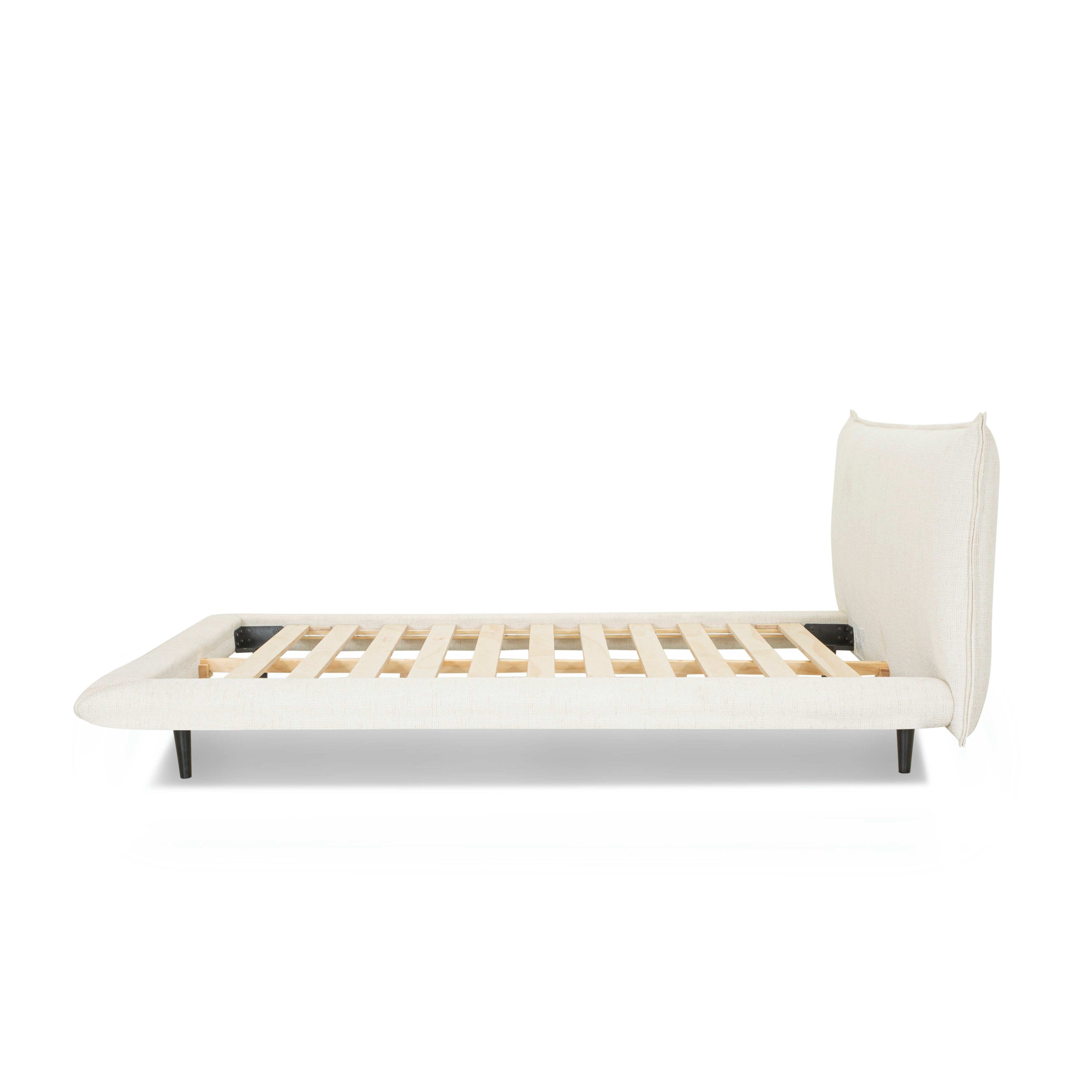 Fable Queen Bed - Ecru