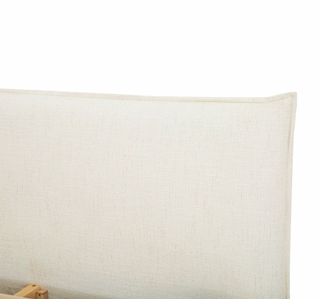 Fable Queen Bed - Ecru