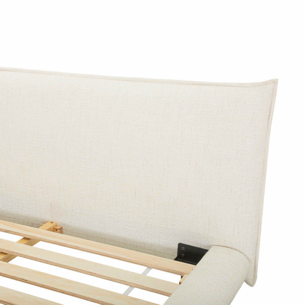 Fable Queen Bed - Ecru