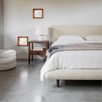 Fable Queen Bed - Ecru