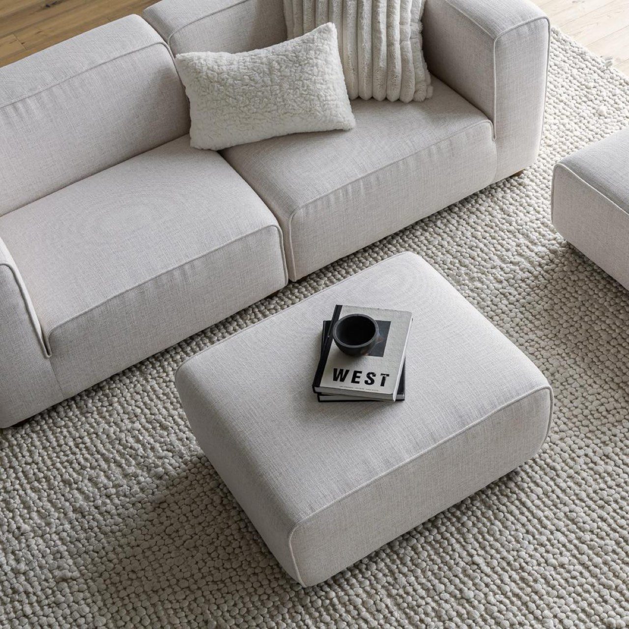 Faith  Sectional - Cream