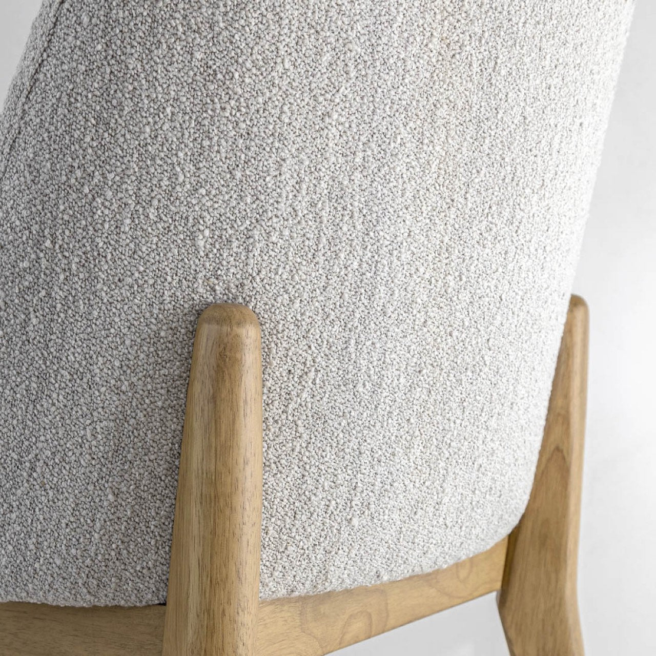 Fawcett Dining Chair - Taupe Boucle