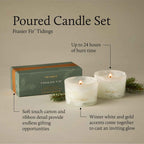 Frasier Fir® Tidings Poured Candle Set of 2