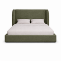 Fizz Queen Bed - Velvet Fern