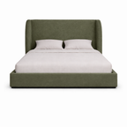 Fizz Queen Bed - Velvet Fern