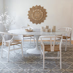 Flute Dining Table - Oval