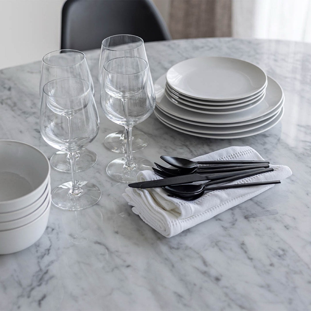 Flute Dining Table - Round