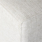 Forest Coffee Ottoman - Cream and Blonde Oak