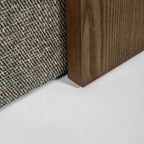 Forest Coffee Ottoman - Pepper and Dark Oak