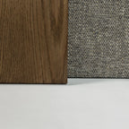 Forest Coffee Ottoman - Pepper and Dark Oak