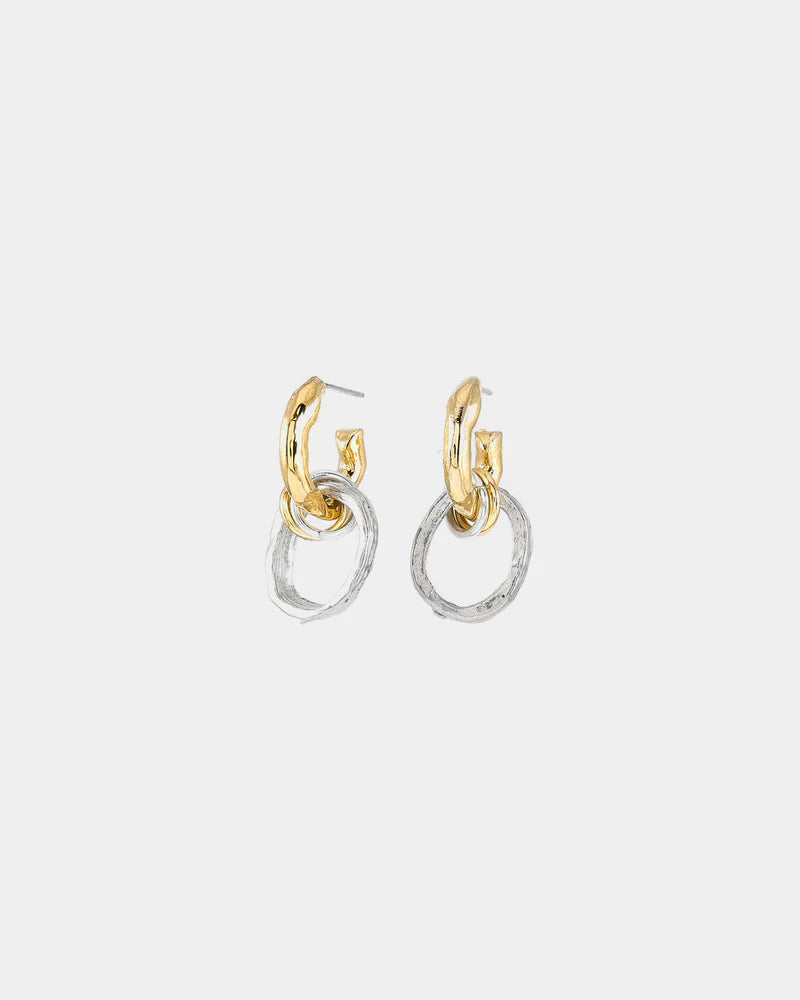 Venusa Two-tone Earrings by Anne Marie Chagnon