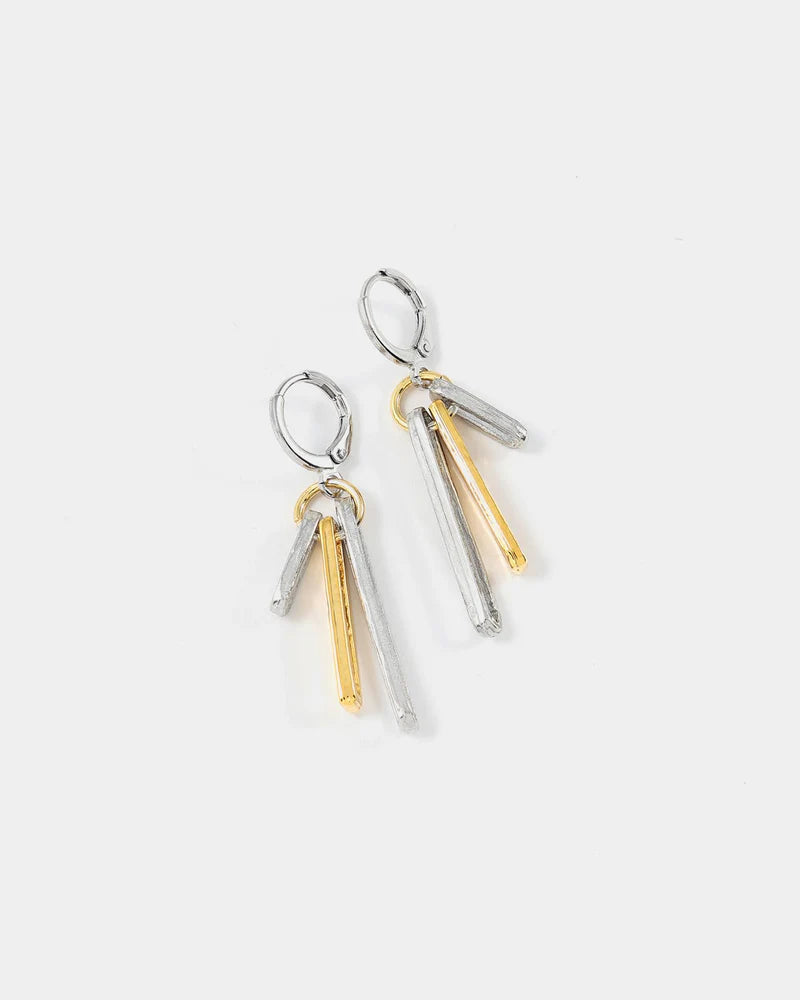 Flamma Two-tone Earrings
