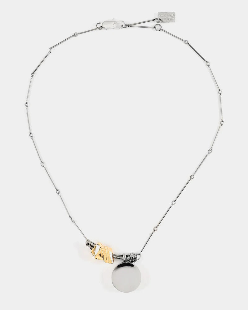 Arcana Two-Tone Keepsake Necklace