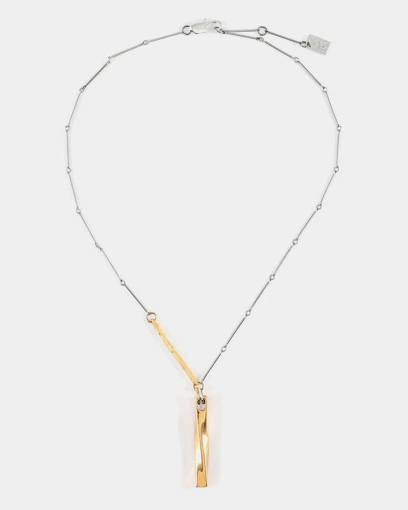 Two-tone Requies Keepsake Necklace