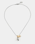Aura Two-Tone Keepsake Necklace