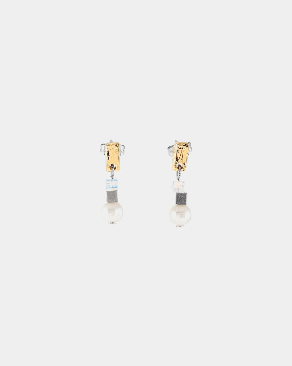 Two-tone Caviar Earrings