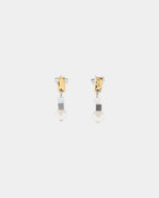 Two-tone Caviar Earrings