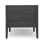 Hara 3 Drawer Dresser - Black