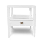 Hara 1 Drawer Accent Table - White