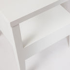 Hara 1 Drawer Accent Table - White