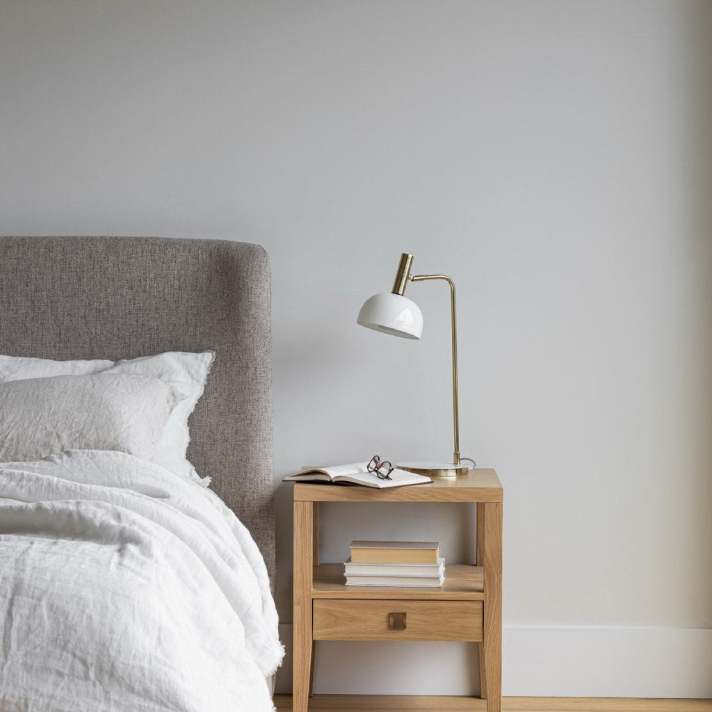 Hara 1 Drawer Accent Table - Natural Oak